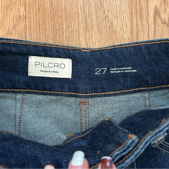 Classic Blue Denim Jeans- Pilcro - Anthropologie - Picture 4 of 5